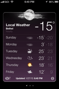 Things are looking up! 