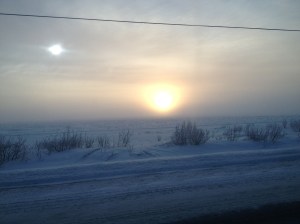 The beautiful vast tundra 