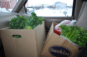 Nothing like fresh produce to put a smile on my face. 