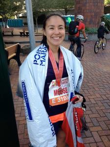 A little tired, a little sore but still felt amazing to finish strong!