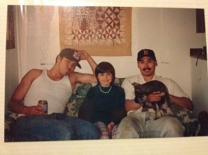 Fishcamp days. Nick, me and my brother. Miss you always Nick.